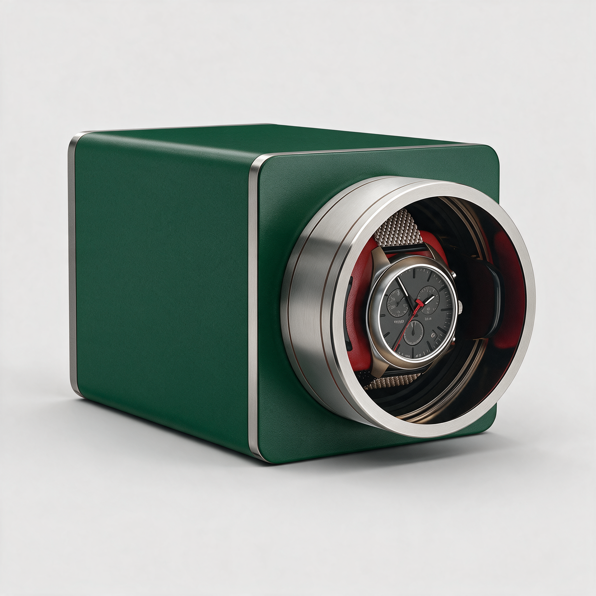 Corvane watch winder - Vintage Green