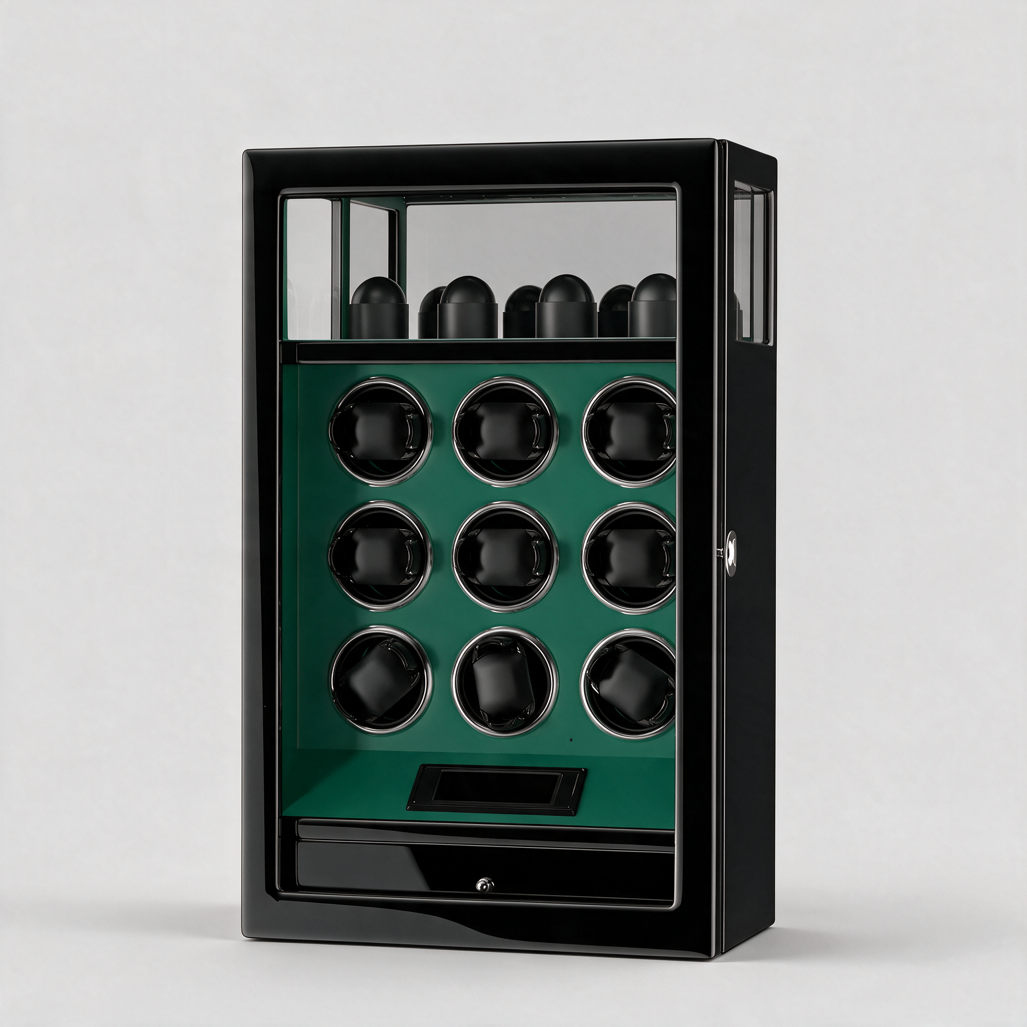 Ashgrove fingerprint watch winder - Green