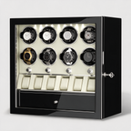 Mervane 8-winder watch cabinet - White interior