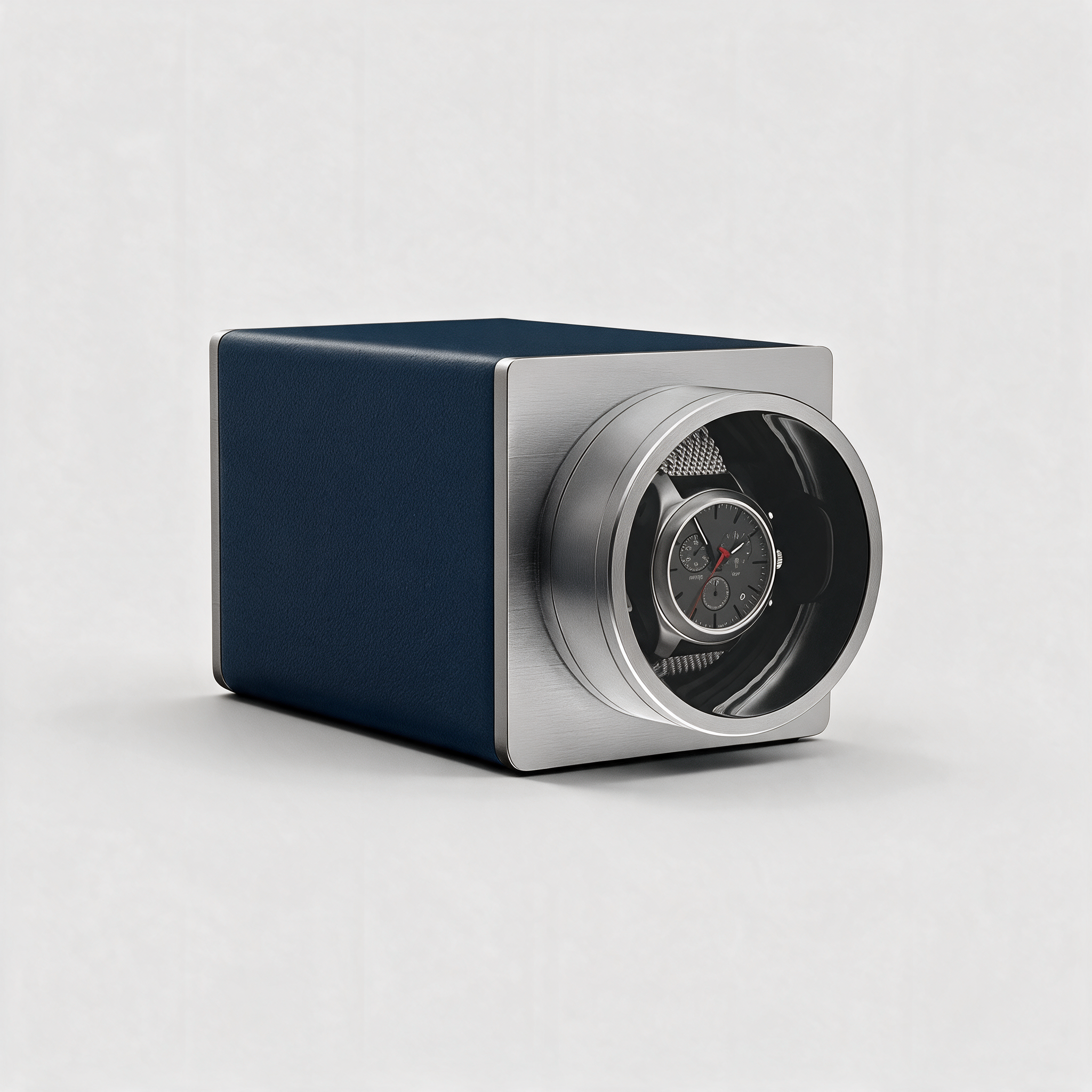 Aurelis single watch winder - Blue
