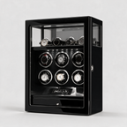 Thalorn fingerprint-lock watch winder - Black