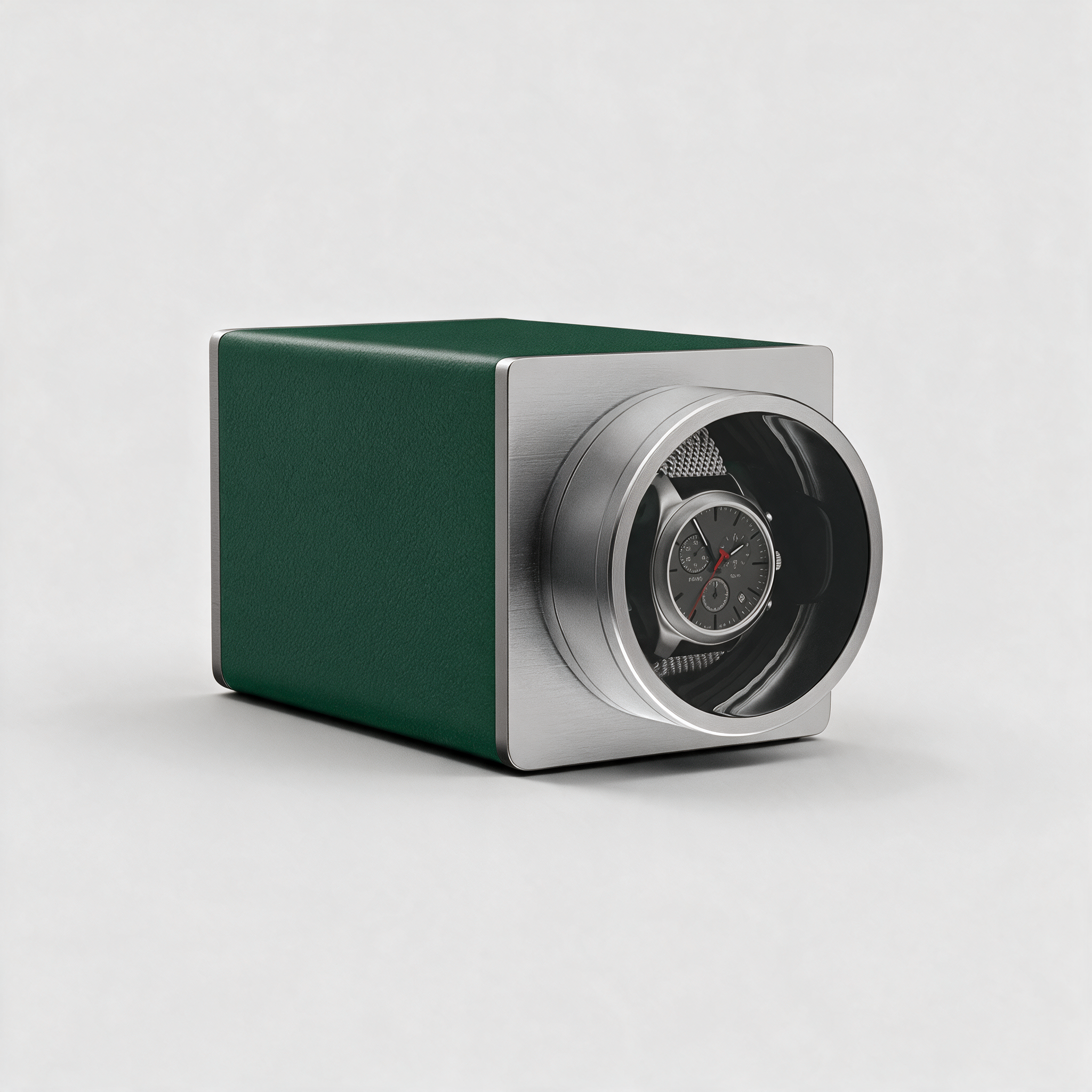 Aurelis single watch winder - Vintage Green